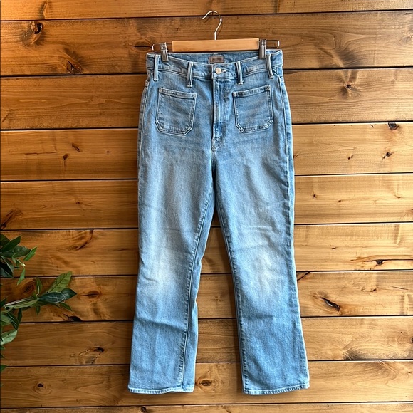 MOTHER *Hustler Patch Pocket Ankle* Jeans Size 29 - Picture 3 of 9